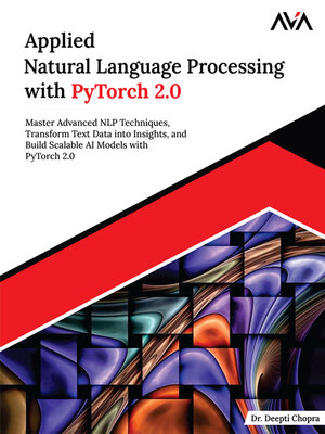 cover image of Applied Natural Language Processing with PyTorch 2.0